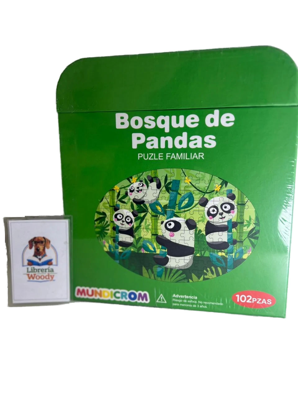 Bosque de Pandas Puzzle Familiar