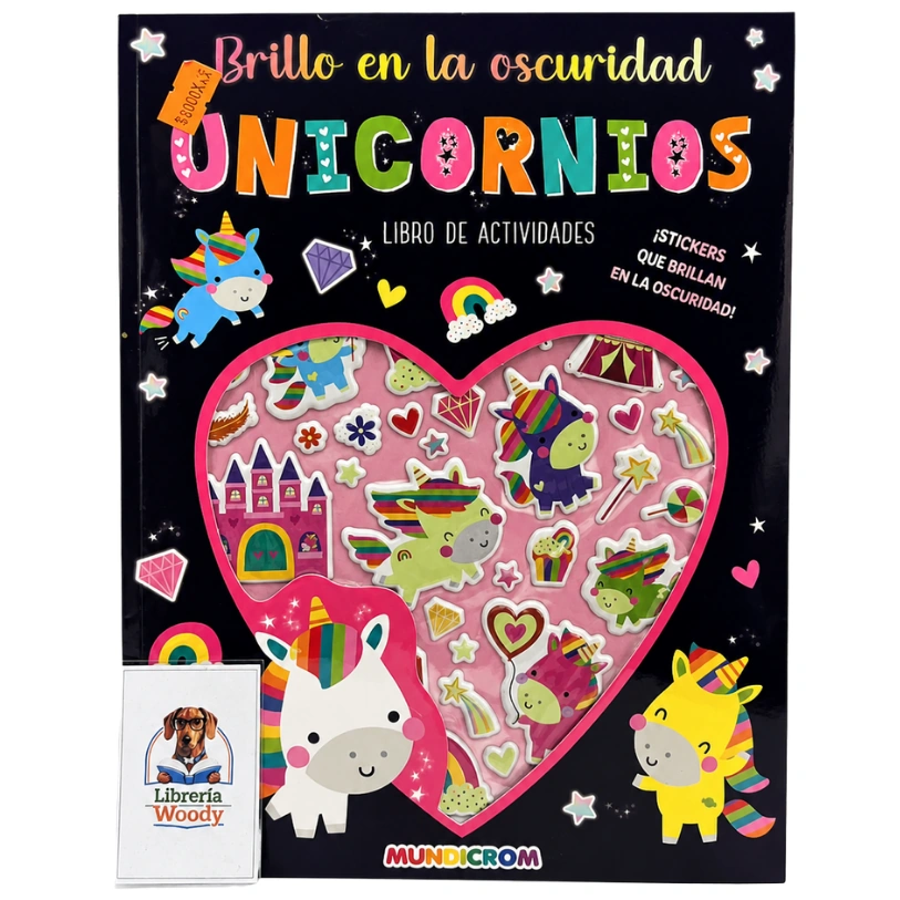 Brillo en la Oscuridad Unicornios