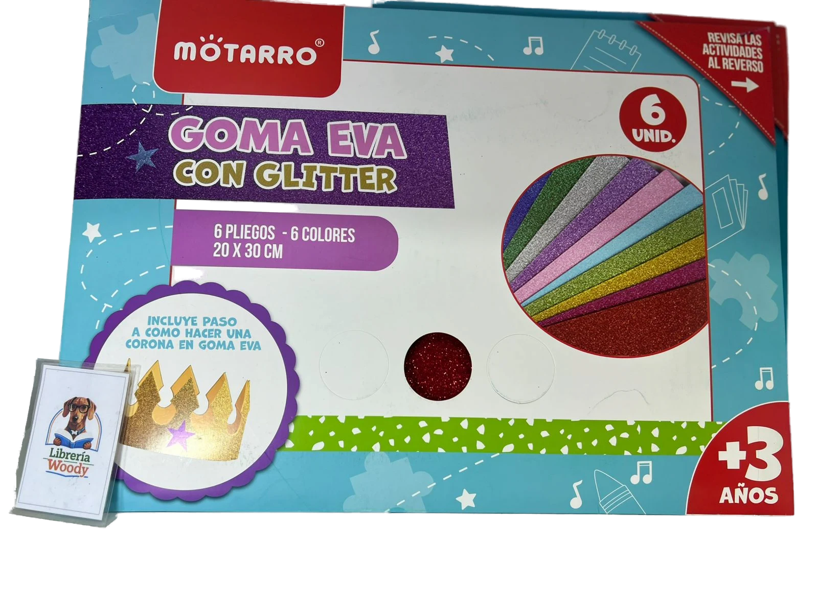 Goma Eva Bon Glitter