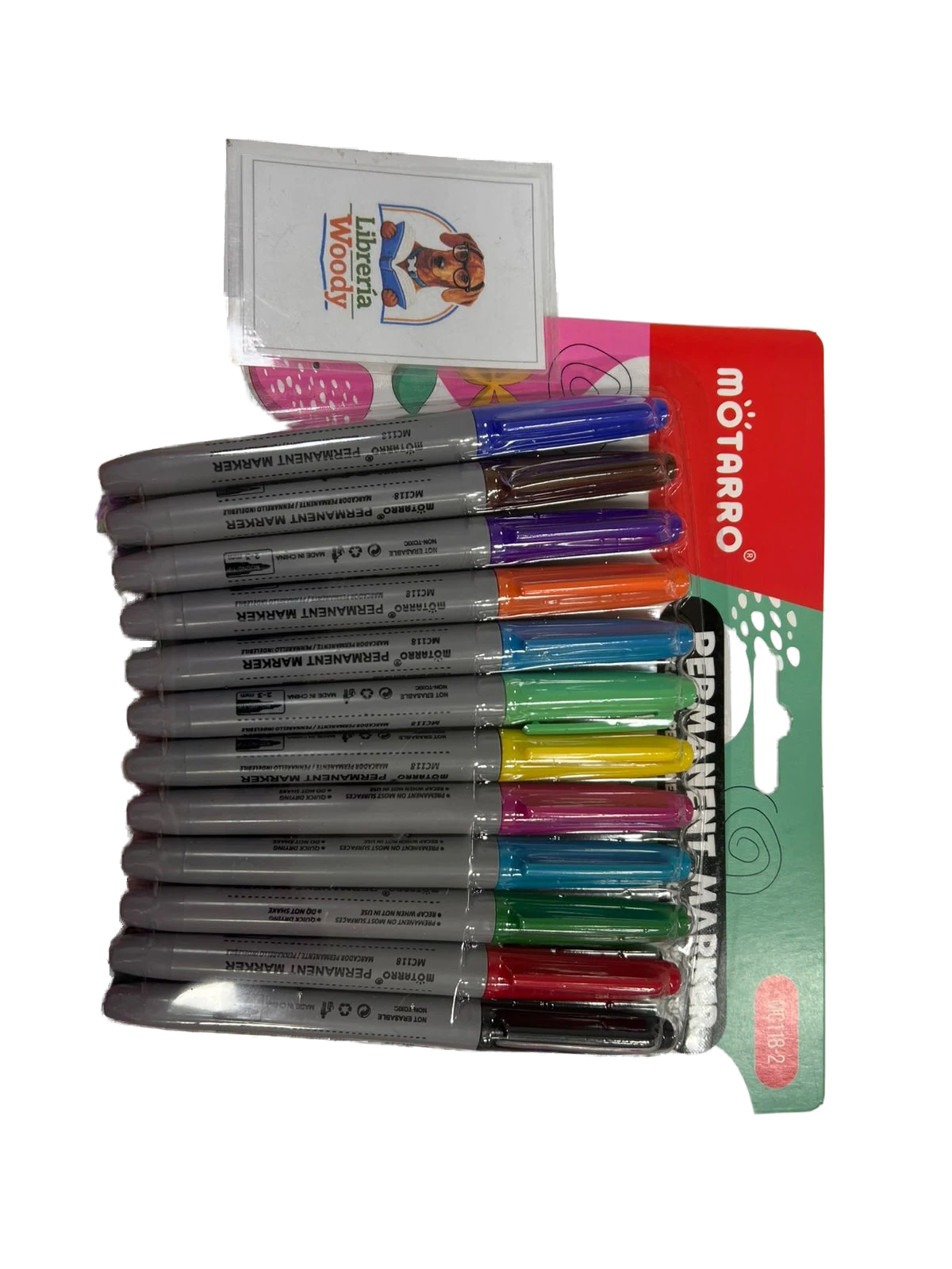Permanent Marker 12 Colores