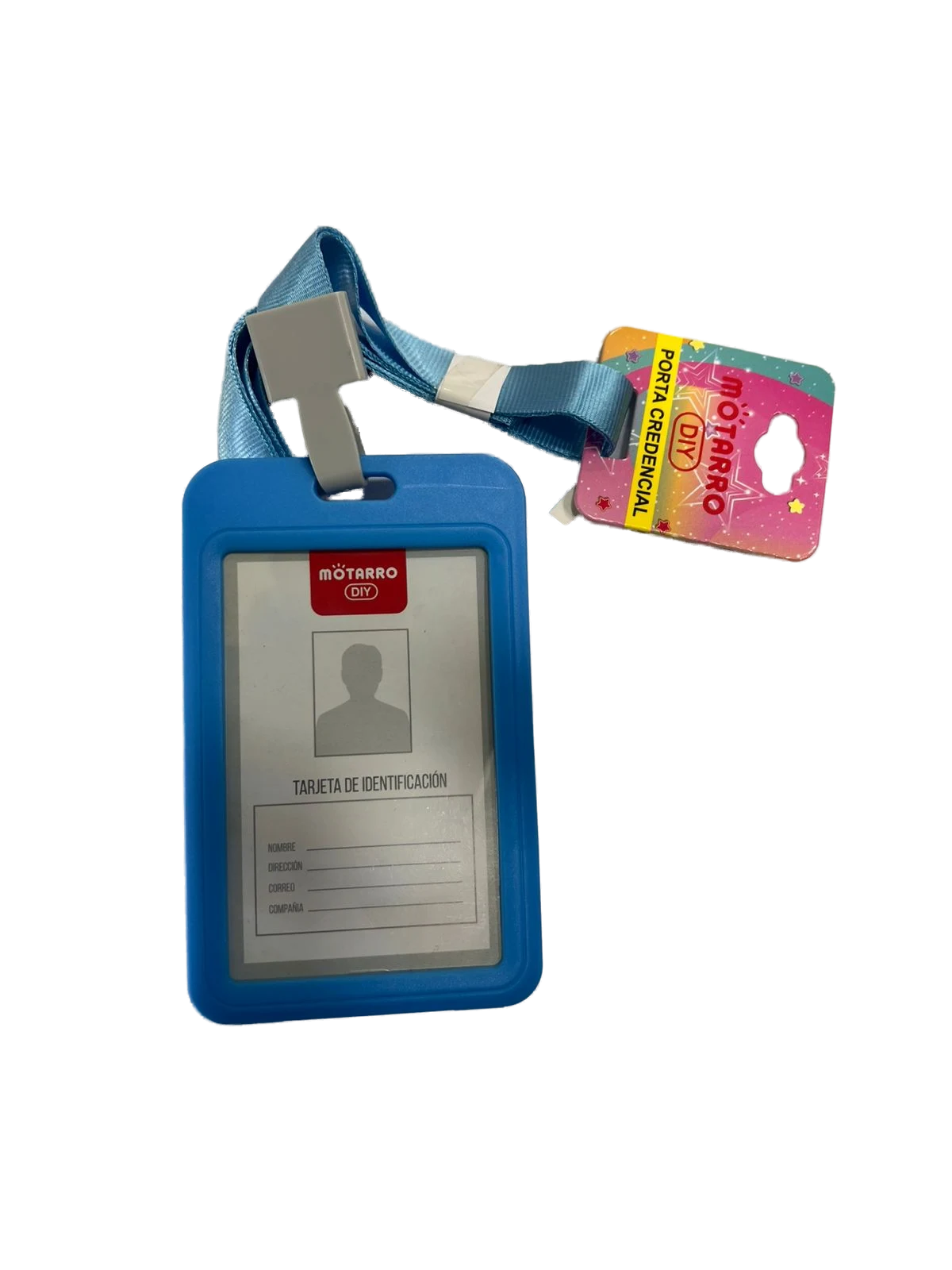 Porta Identificacion Con Cinta